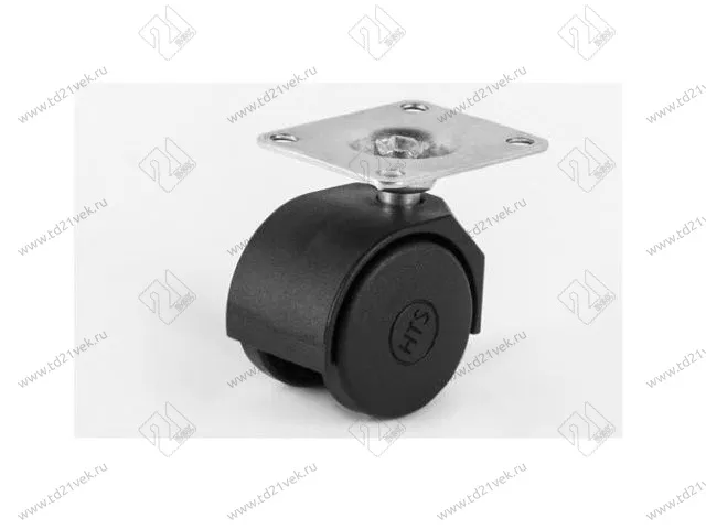 Опора колесная 401 нагрузка - 30 кг d=49, h=65d, белый <100> 1