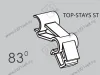 STW83 / 0017313 Ограничитель угла открывания до 83° для TOP-STAYS ST <1/> превью 1