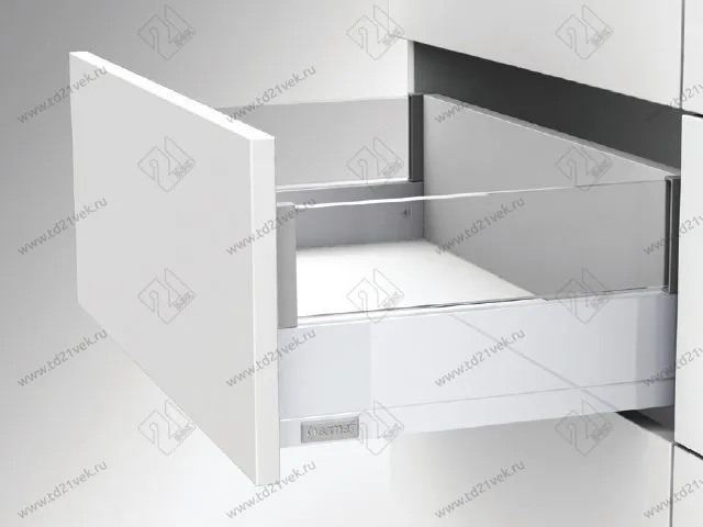 1279649149001 FLOWBOX Стеклянная панель L400 мм (белый) <1> 1