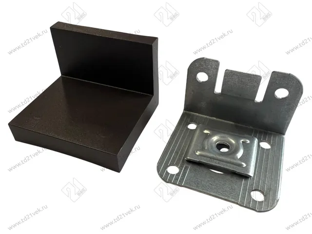 Навес мебельный L-обр. до 70кг венге 1