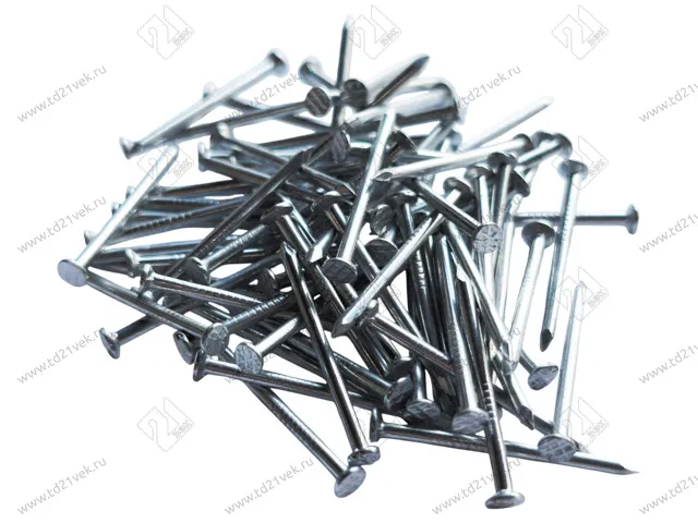 Гвоздь 25x1,6 мм, цинк белый, 1кор- 5кг, приблизительно-11900 шт. 1