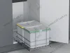 S-2578-G Система сортировки в базу 400 мм, Starax, 12+12 л, (340x485x315 мм), пластик, серый превью 1