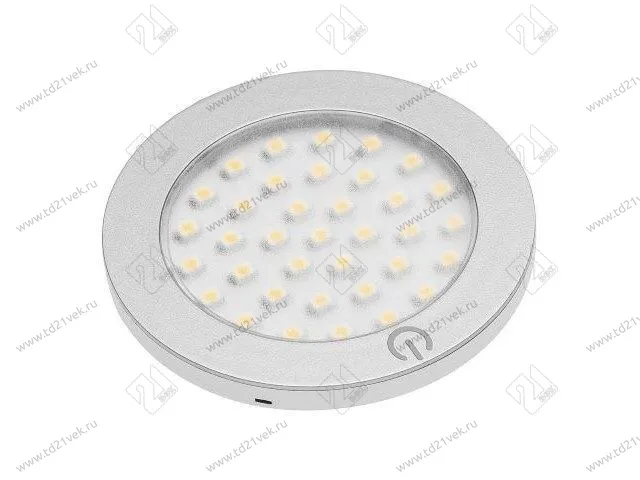 LD-CS36ZB-53 Светильник LED с выключателем CASTELLO, 12V DC, 2.8W, 36 SMD3528, холодный белый, MiniAmp 1