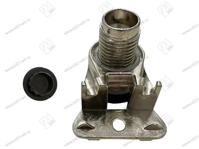 Опора регулируемая с шипами, 50х41.6хh42.3, M18, цинк, под крестовую биту 4