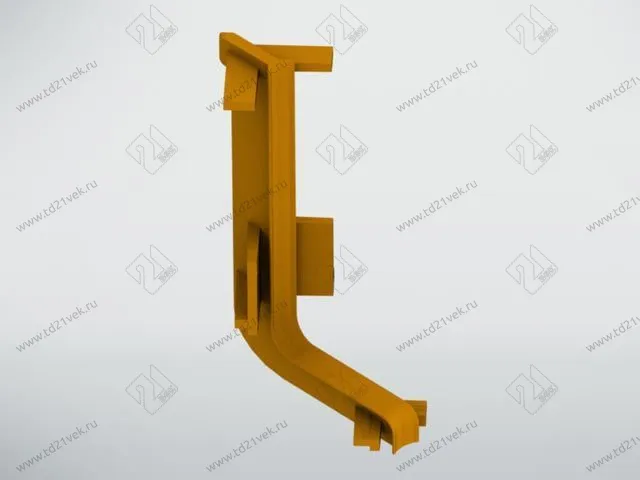 Г-образный уголок внутренний  №17 мат.золото <10> 1