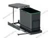 S-2571-A Мусорное ведро в базу 400 мм, Starax Large Busket, (260x440x400 мм), антрацит превью 2