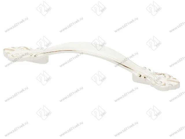 UZ-ROYAL2-96-10-03 Ручка GTV ROYAL2 C=96мм, белый/золото <40> 1