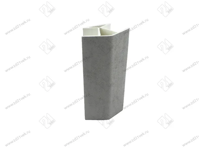 Угловое соединение 135гр. / H100, Бетон светлый <10> 1
