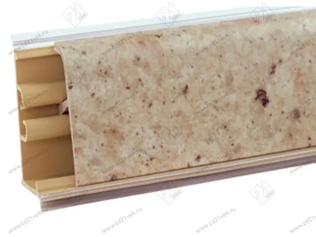 Плинтус для столешниц  "кашемир песочный" 3,0 м LB-37-465  (№338/465) <1/20> 1