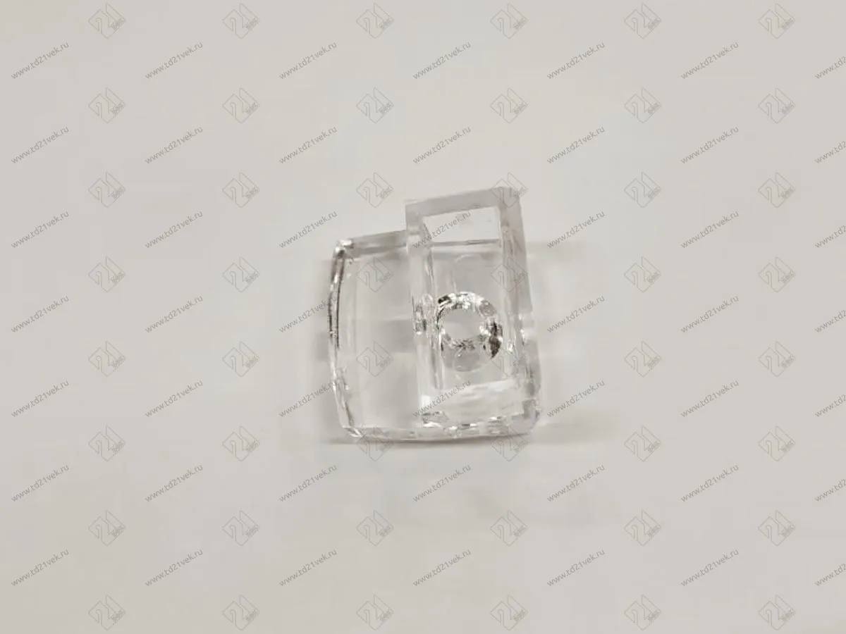 Стеклодержатель №2 (Кляймер) для стекла-4мм (прозрачный) 1 уп = 1000 шт <1/20> 4