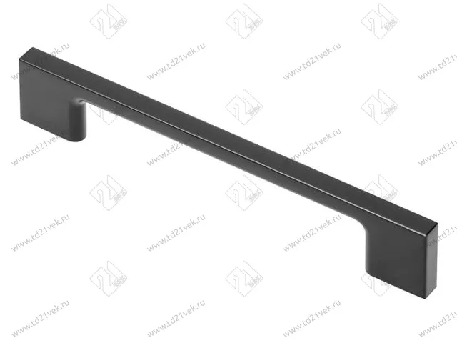 UZ-819160-20  Ручка UZ-819 L-160мм черный матовый <20> 1
