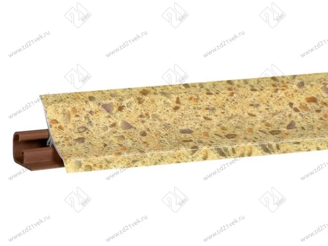 Плинтус для столешниц  "арт стоун" 3,0 м LB-231-6048 (№6048/601/6030) <1/15> 1