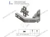 ZP-KT135H2BE петля  135°+ планка Н=2 без еврошурупа карусельная <200> превью 3