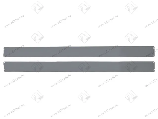 Термоизоляционная планка плоская, серая, для отдельно стоящей плиты, комплект- 2 шт. 1
