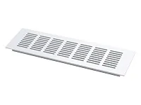 Решетка вентиляционная, 60x480мм, белый