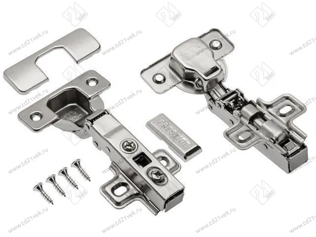 ZM-ECHC09BEO (S) Петля гидравл-ая CLIP-ON,накл-ая GTV,без евро,отв. пл. Н0,45/35мм,сталь <100> 1