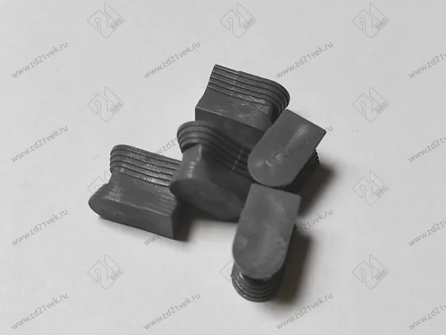 Ласточка Хоффмана <Д> Шпонка Ласточкин хвост без заглушки №18  (серый) (1 упак= 1000 шт) <1/12> 1