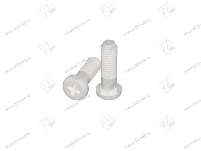 Винт крепежный для кухонной опоры (белый)  <280> 1