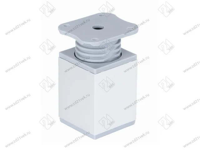 Опора декоративная H60+15мм, металлик 2