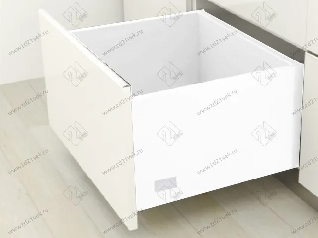 Комплект ящика Dragon-Pro, Soft-Close, L450 мм, H209 мм, нагрузка 40 кг, белый, с доводчиком 1