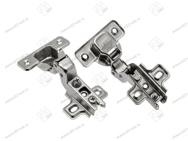 ZP-BICN070BE Петля внутренняя GTV без евро, с отв. пл., 45/35мм, Н0 сталь, <250> 1