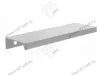 Профиль-ручка торцевая 96мм (L124мм) алюминий матовый превью 1