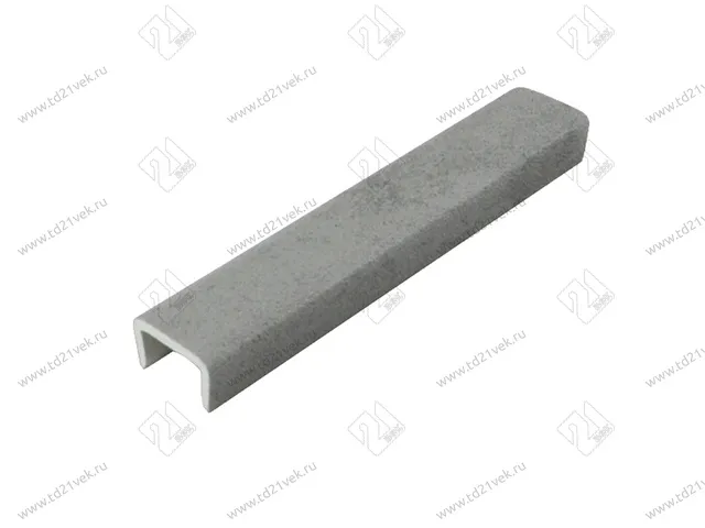 Заглушка торцевая H100мм, Бетон светлый <20> 1