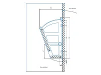 Механизм для обувниц одинарный, бук, индивидуальная упаковка