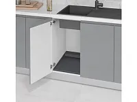 S-2262-A Поддон гигиенический под мойку Starax в базу 600мм (620x580x40) антрацит