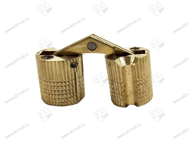 Петля цилиндрическая  12 мм латунь <50> 1