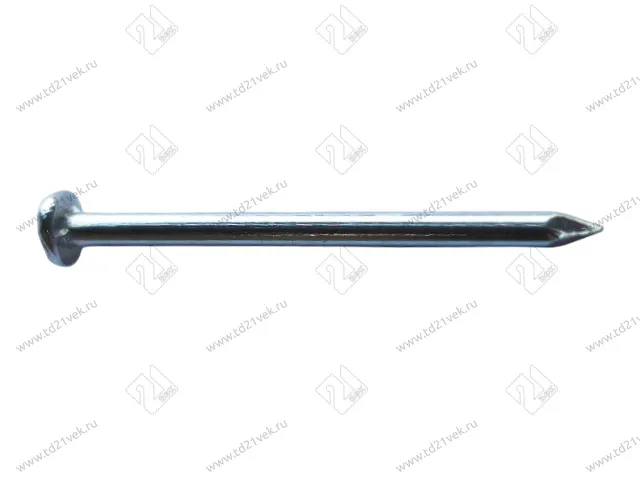 Гвоздь 25x1,6 мм, цинк белый, 1кор- 5кг, приблизительно-11900 шт. 2