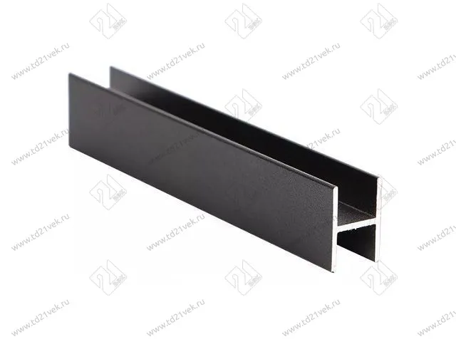 Планка щелевая алюм. для стеновых панелей 6 мм (H) 1060, L=3000мм  <100> 1