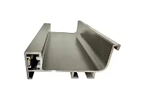 Г-образный профиль GOLA с подсветкой, алюминий матовый, L=3000 мм, в комплекте LED лента, крепления 6 шт., коннектор