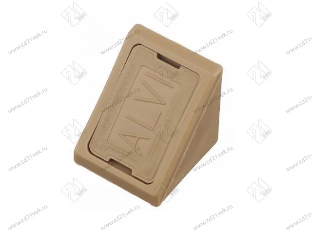 Уголок пластиковый №15 без крышки+крышка (А)(карамельный) 100/1500 1