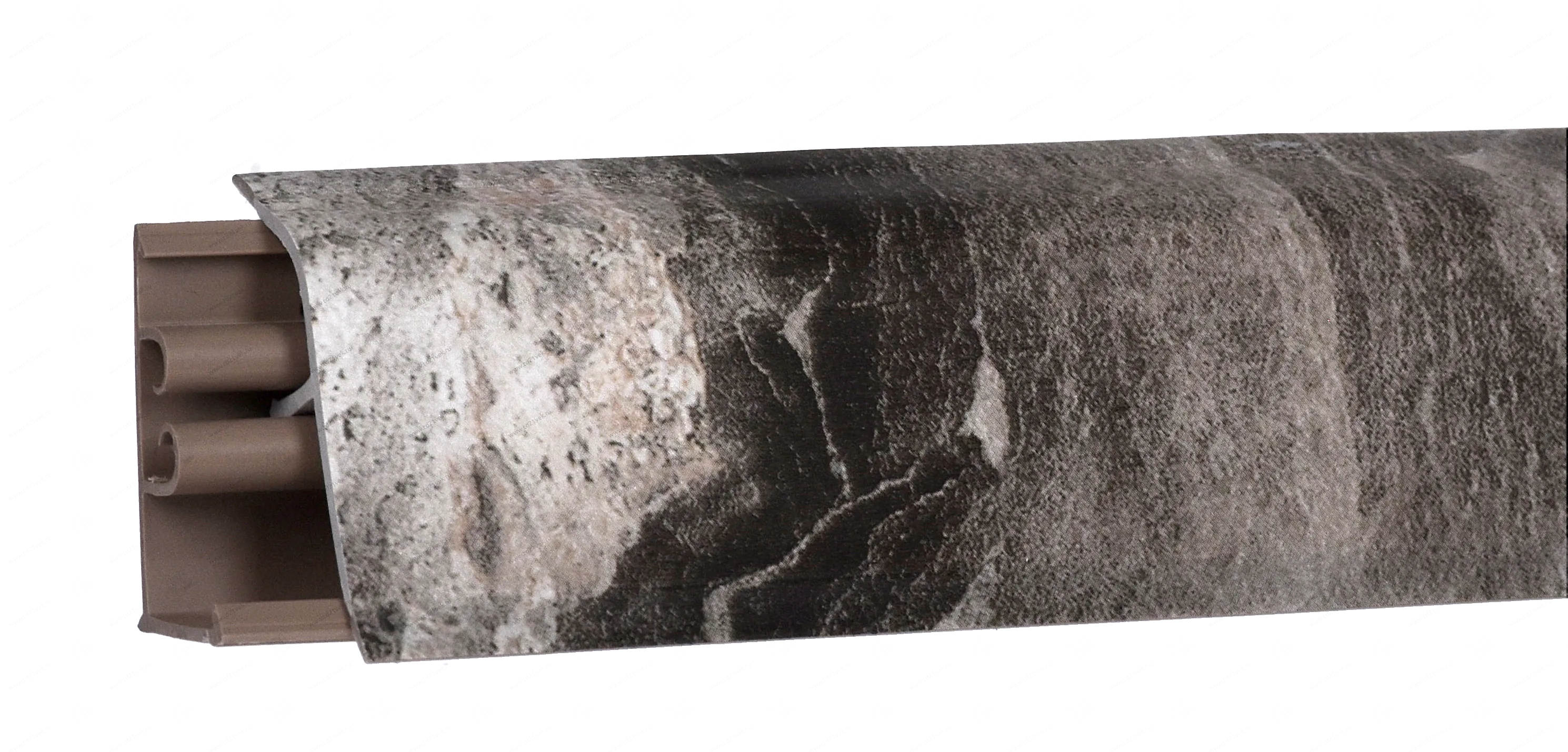 Плинтус для столешниц "мрамор бергамо"  3,0 м ПВХ LB-381-6168  (№380) <1/20> 1