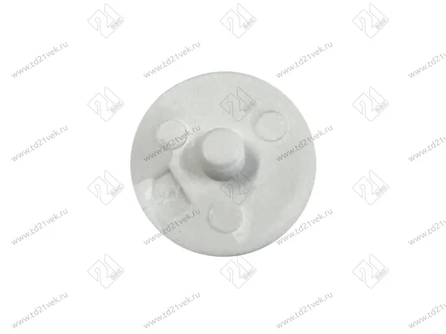 Заглушка эксцентрика, белая матовая, 1 упак.=1000 шт. 2
