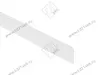 Планка БЕЛАЯ торцевая алюм. (универсал.) 38 мм 1519У  <20/200> превью 1