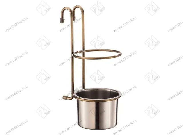YJ-G017E BA Стакан для столовых приборов (135х105х260) бронза<24> 1
