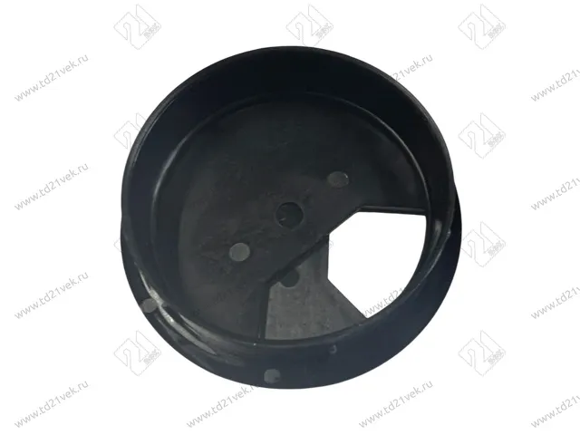 Заглушка кабель-канала, пластиковая, круглая, d=60 мм, черная 2