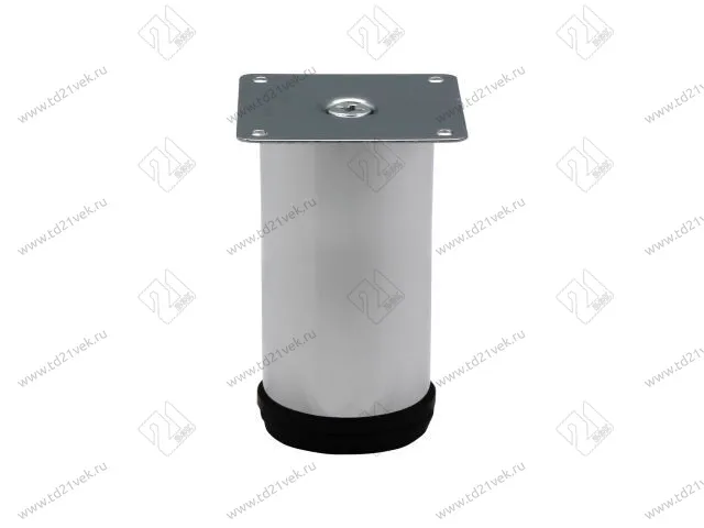 N0030-120 Опора мебельная малая регулируемая 50х120 мм, хром <80> 1