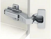 1018008233 Петля STAR TRACK Push Open 45° (без обратной пружины) 48AX   (под евровинт) <250>