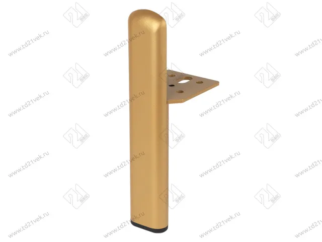 Опора декоративная Н130/211мм, золото матовое 2