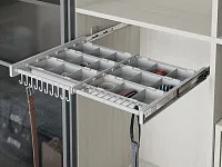 S-6327-G Органайзер выдвижной в базу 700 мм, Starax, (655-675х510х100)