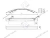 UZ-CALABRIA224-01 Ручка CALABRIA,224 мм, хром <20> превью 2