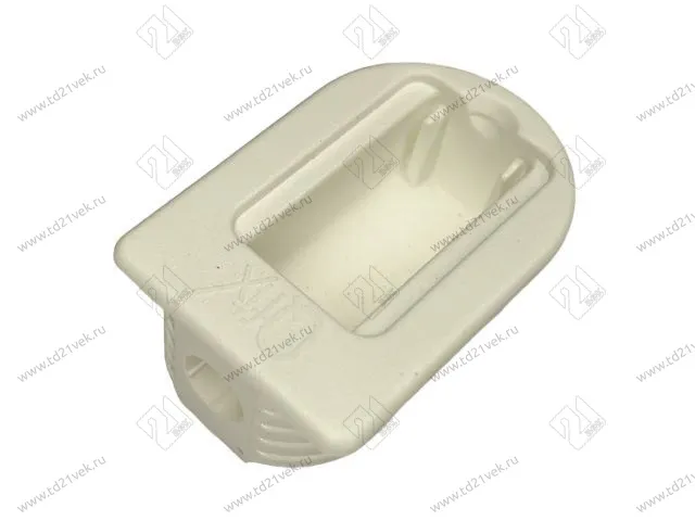 103-04-14-302 Qfix Корпус стяжки Mesan d20*h12,5*L34,5мм (белый) <500/3000> 1