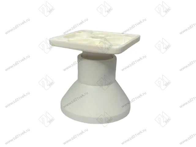104-02-21-302 Опора Mesan (ST)  вазовидная  d=54, пластик, белый <250> 1