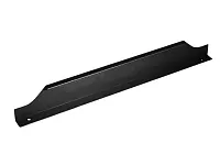 Профиль-ручка торцевая 128мм (L196мм) черный матовый