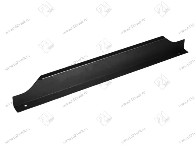 Профиль-ручка торцевая 128мм (L196мм) черный матовый 1