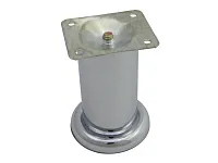 Опора NO101-150 / d50*H150мм (нерегулируемая) хром