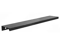 Профиль-ручка торцевая 192мм (L220мм) черный матовый